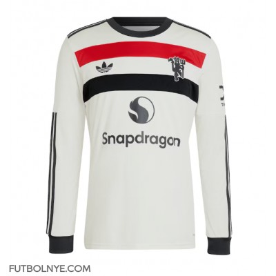 Camiseta Manchester United Tercera Equipación 2024-25 manga larga Camiseta Manchester United Tercera Equipación 2024-25 manga larga